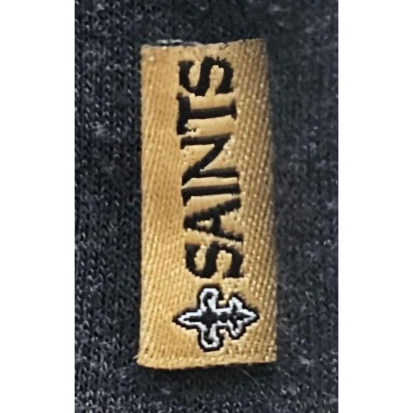Nike New Orleans Saints Who Dat Men’s Size M Grey Football Tee Official NFL Gear - Picture 4 of 6